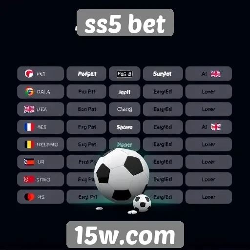 Métodos de pagamento disponíveis no ss5 bet